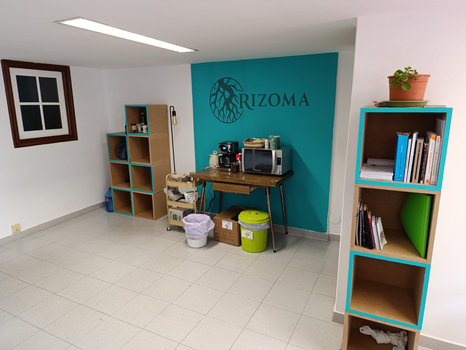 Office zone at Rizoma Coworking